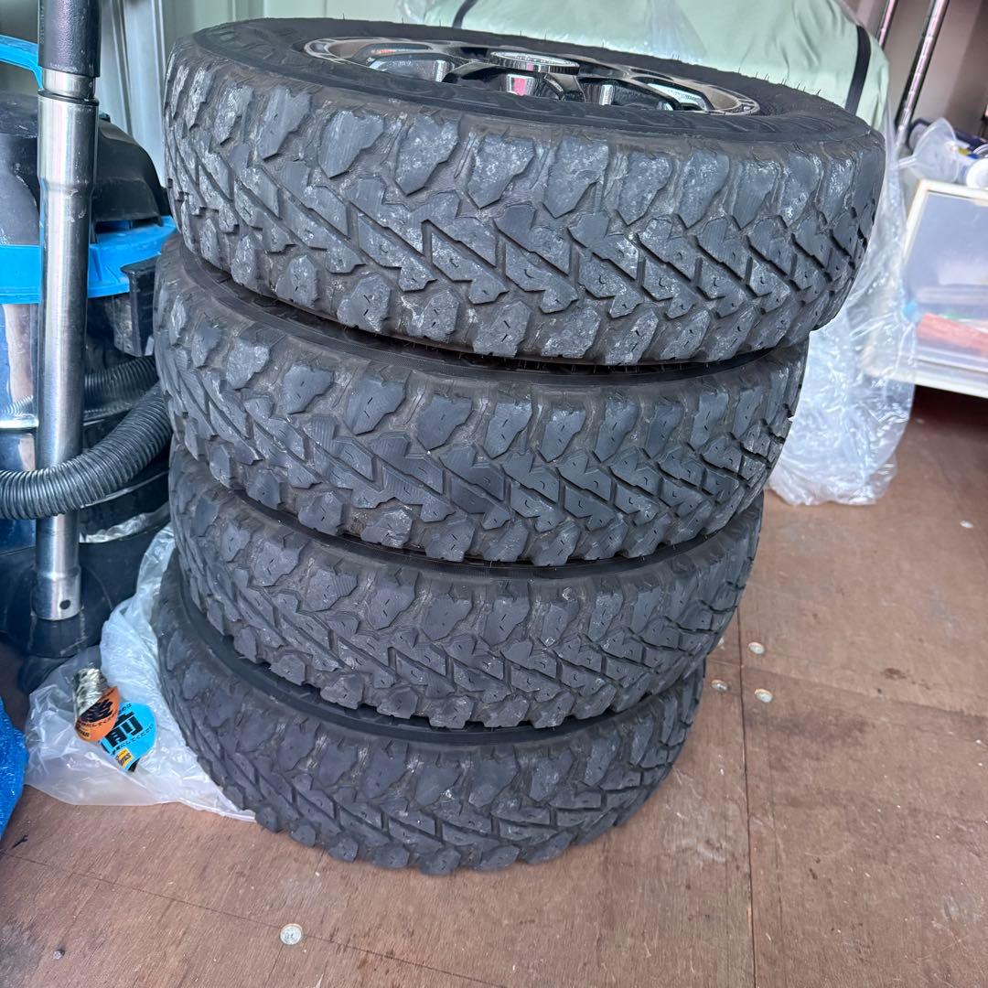 軽バン軽トラマッドタイヤ4本セット ジオランダー 145/80R12 12×4J