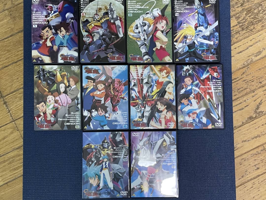 GEAR戦士 電童・1-10セット・ＤＶＤ
