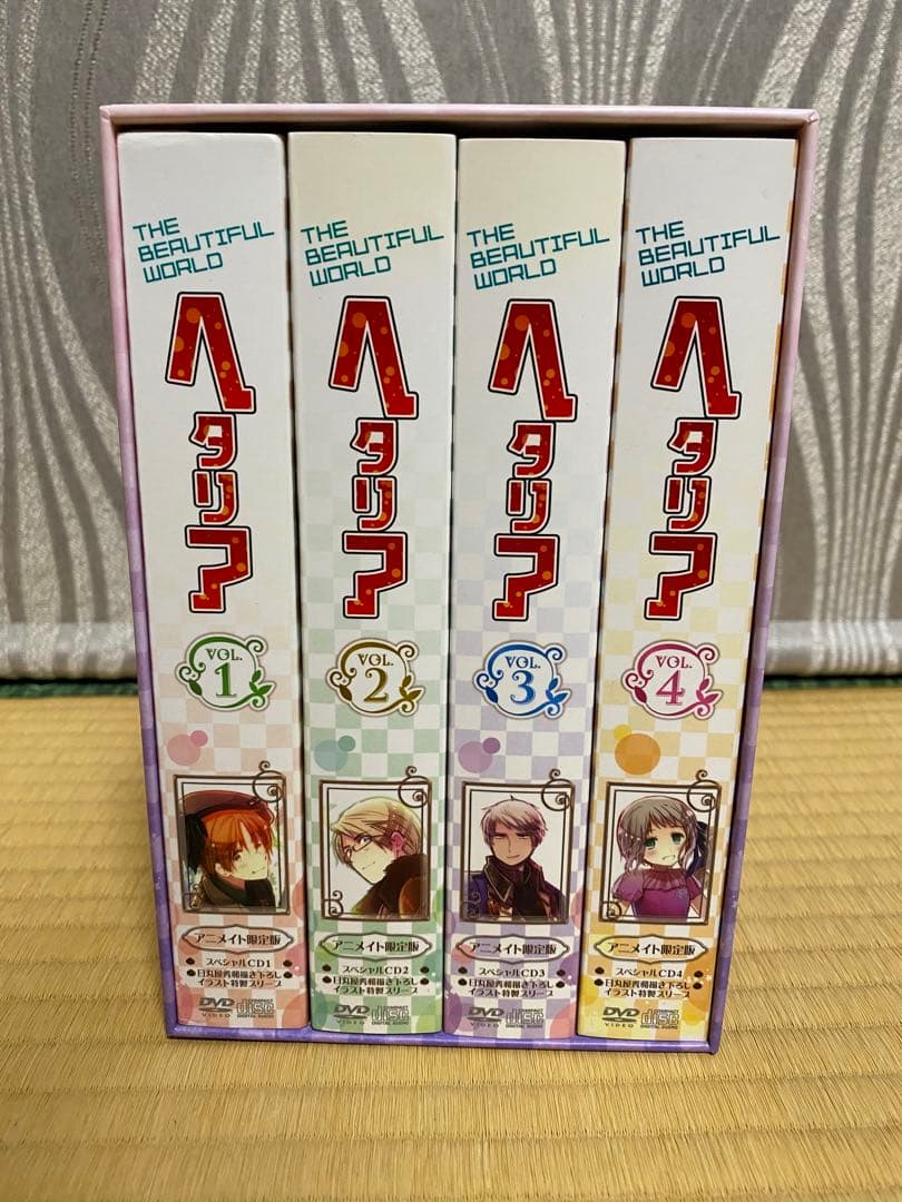 ヘタリア The Beautiful World アニメイト限定収納ボックス付き