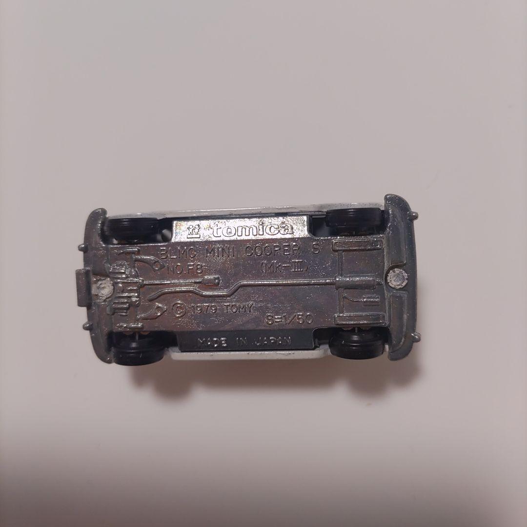 トミカＦ8-2-46 BLMC ミニクーパー S 警察仕様 1/50