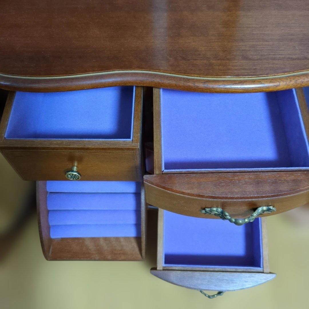 オルゴール　ジュエリーボックス　レトロ　アンティーク　大きめ