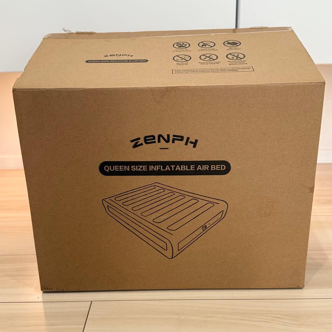 【未使用】　エアーベッド 電動 ダブル エアマットレス 極厚 空気ベッド