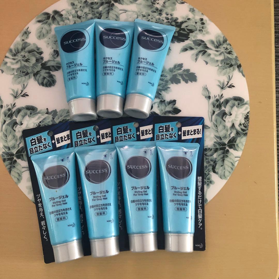 サクセス ブルージェル 100g（7本セット）白髪用　希少品