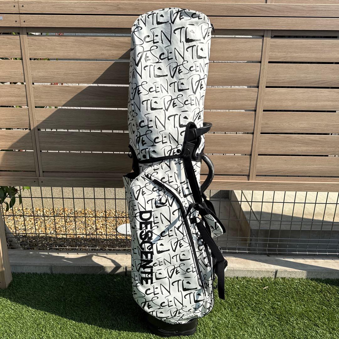 イ*ン様 DESCENTE ロゴプリント キャディバッグ　PINGおまけつき