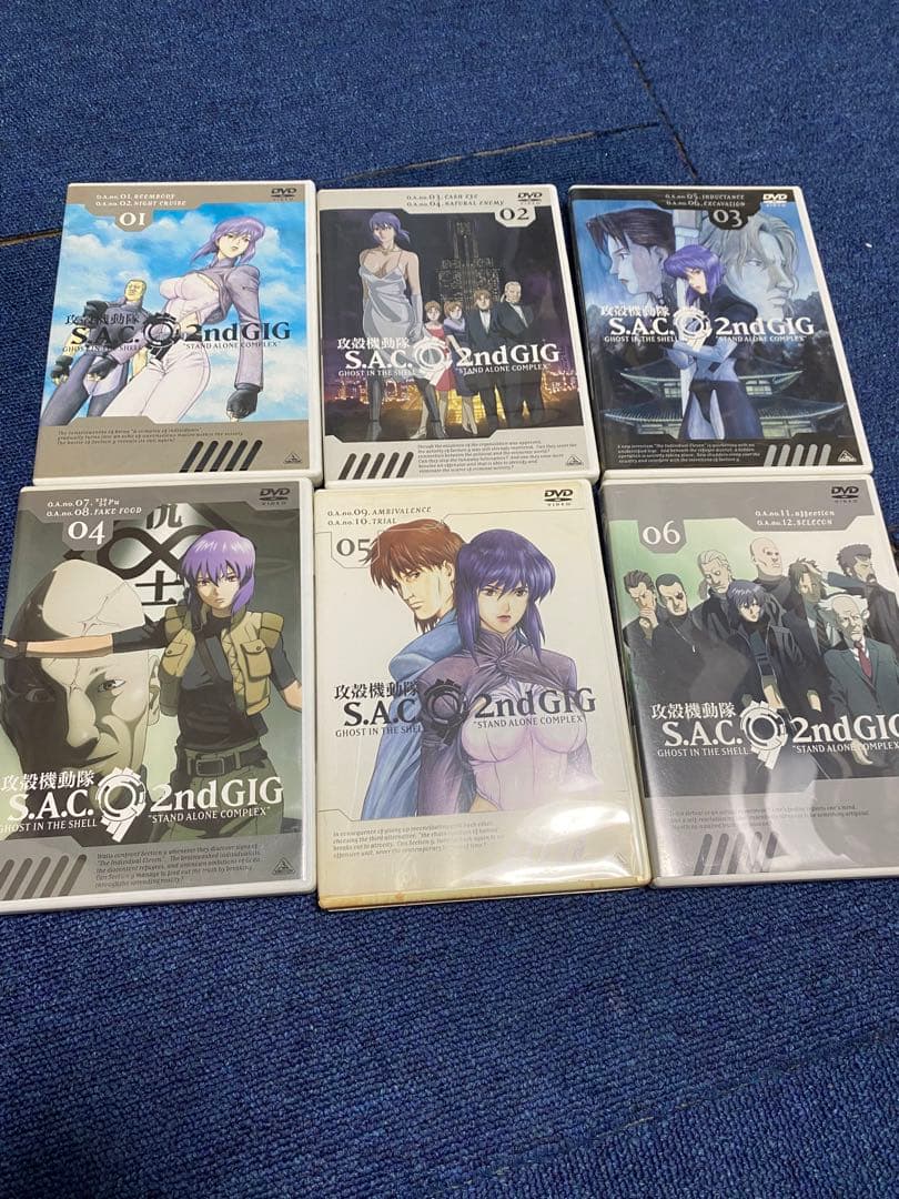 攻殻機動隊 S.A.C. 2nd & スタンドアロン コンプレックス DVD