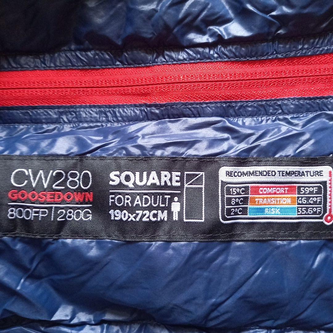 WALK ABOUT　ホワイトグースダウン　寝袋　ウルトラコンパクト