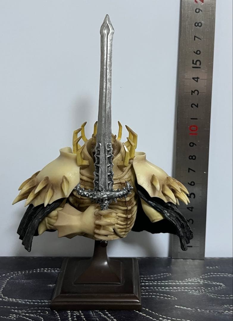 AOWゾッド変身後 ver.2 髑髏の騎士: 白骨彩色胸像付(補修有り) 限定版