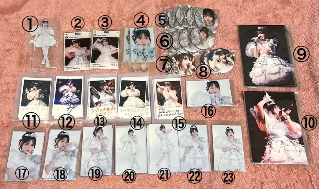 FRUITS ZIPPER 鎮西寿々歌 生誕ラッフル