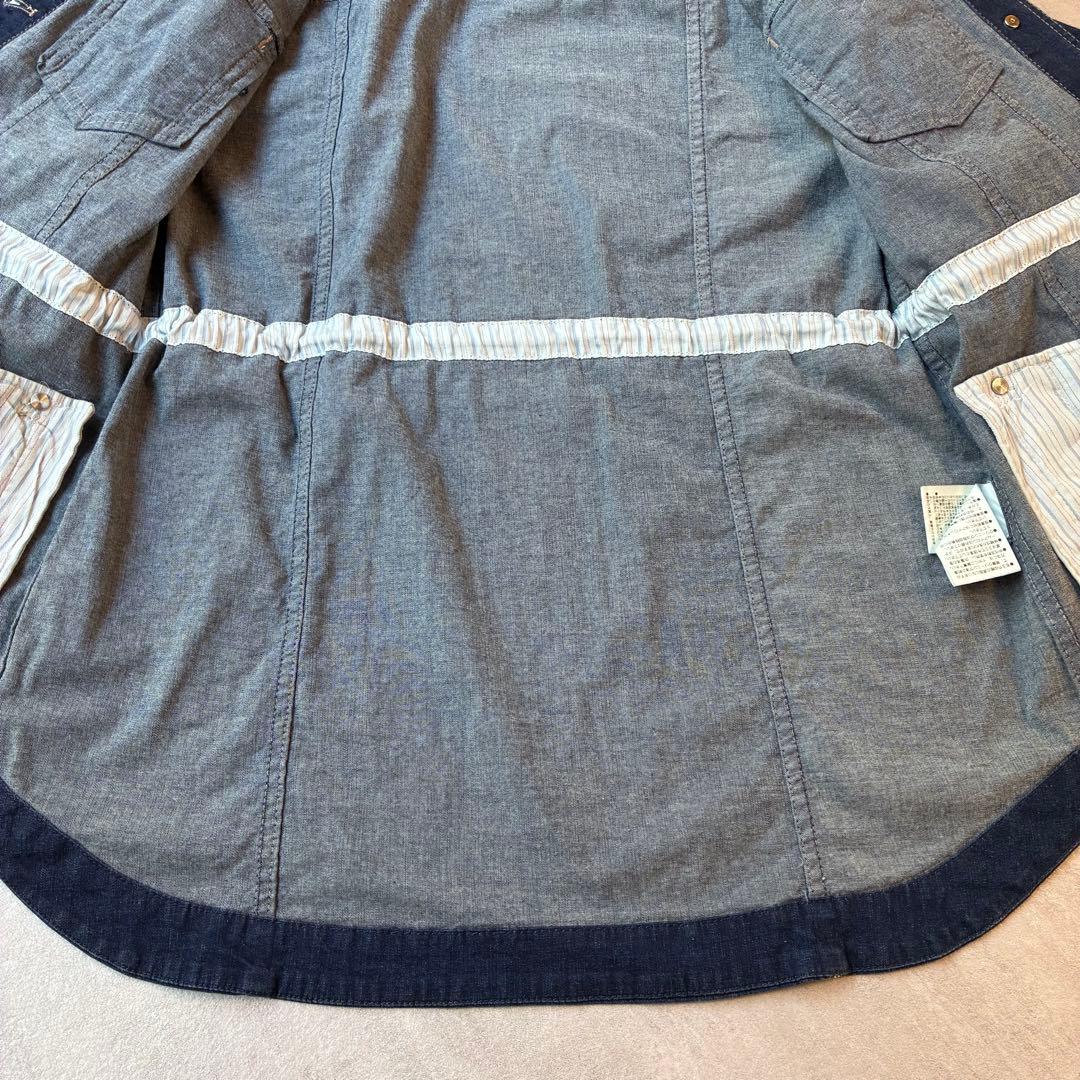 MORABITO BLANC モラビトブラン ストレッチデニムジャケット38