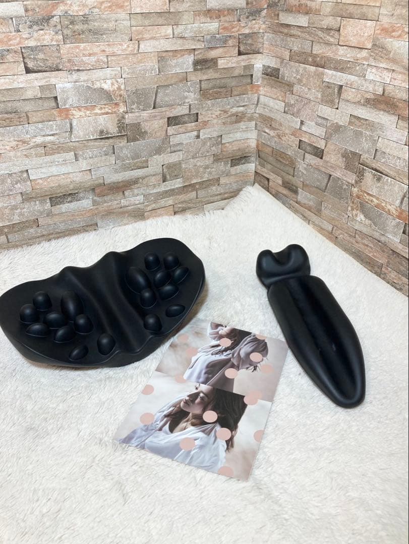 RAKUNA ラクナ　肩甲骨はがしピロー　　整体ネックポール　2個セット 肩こり