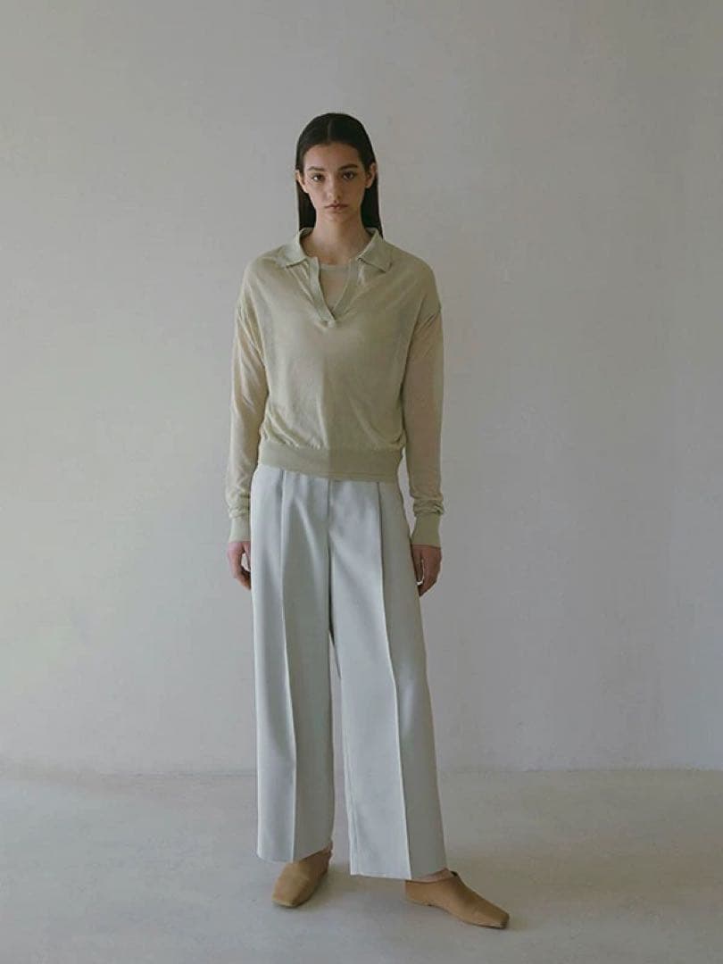 ETRE TOKYO エトレトウキョウ インヒールレザーミュール