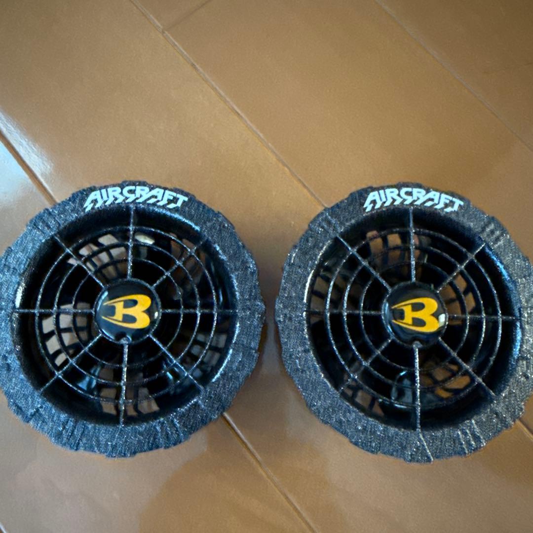 BURTLE 空調服 エアークラフトバッテリーファン セット　22V