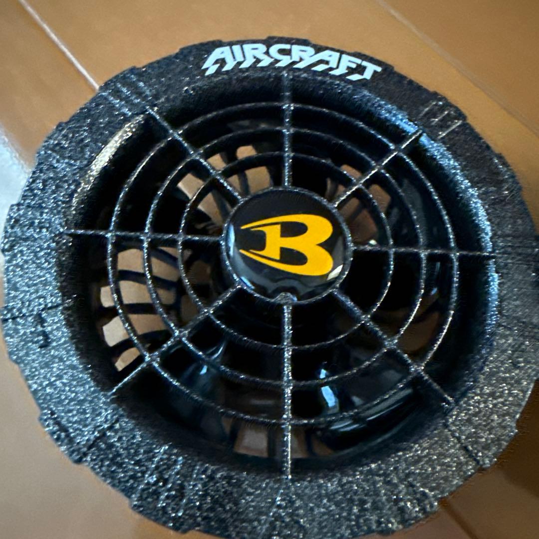 BURTLE 空調服 エアークラフトバッテリーファン セット　22V