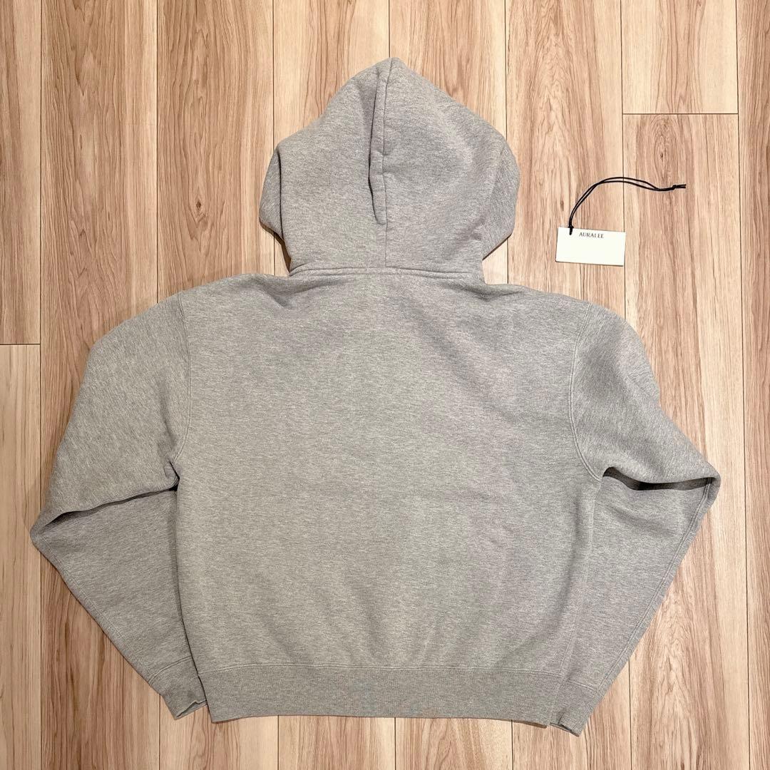 【美品/人気】AURALEE オーラリー レディース ハーフジップパーカー 0