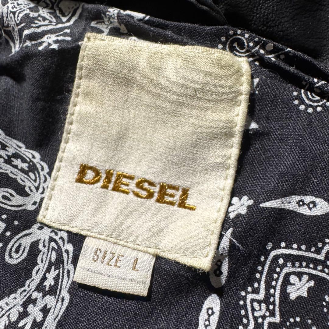 ジャケット・アウター Dark Wear old diesel leather jacket