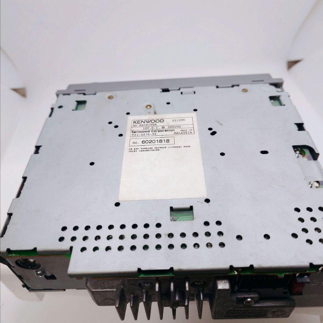 当時物 カーオーディオ 希少 ケンウッド E212MD MDLP対応