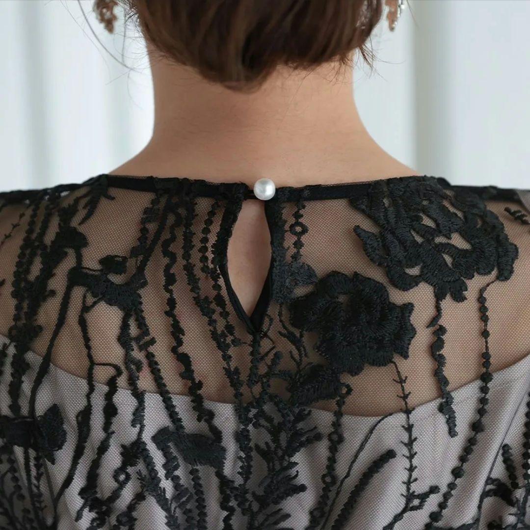 極美品　haremode　ドレス　ワンピース　結婚式　オケージョン　二次会