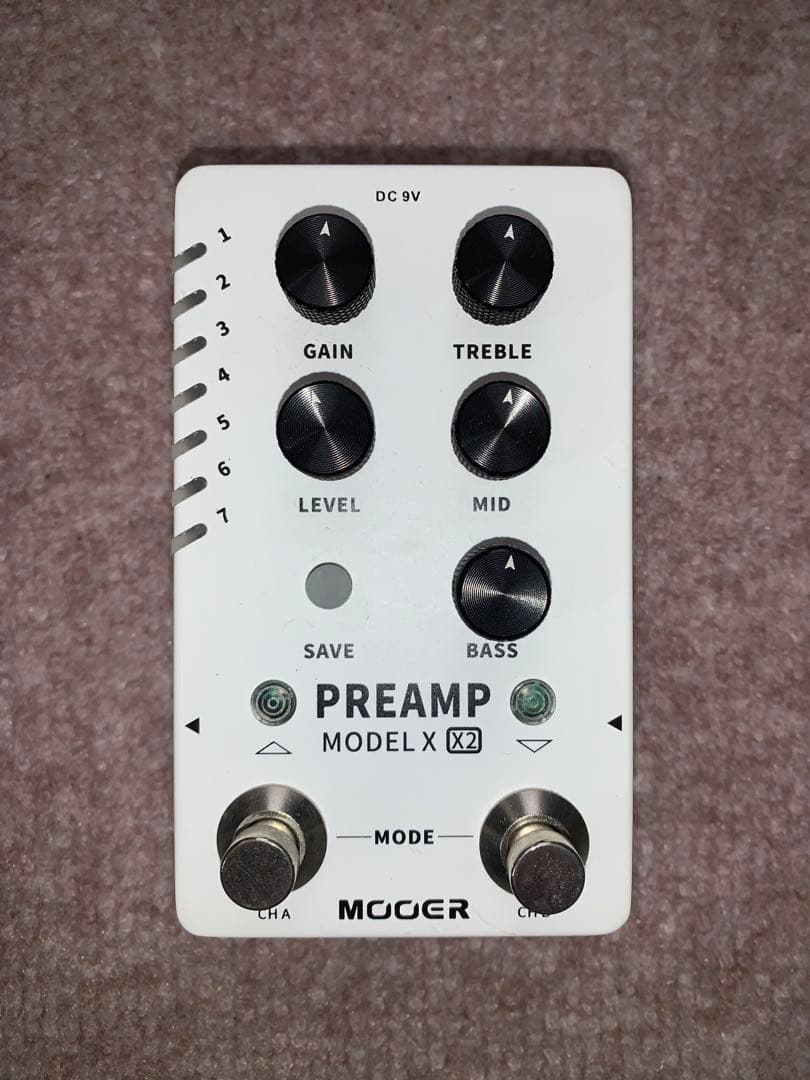 MOOER PREAMP MODEL X2 ギターエフェクター