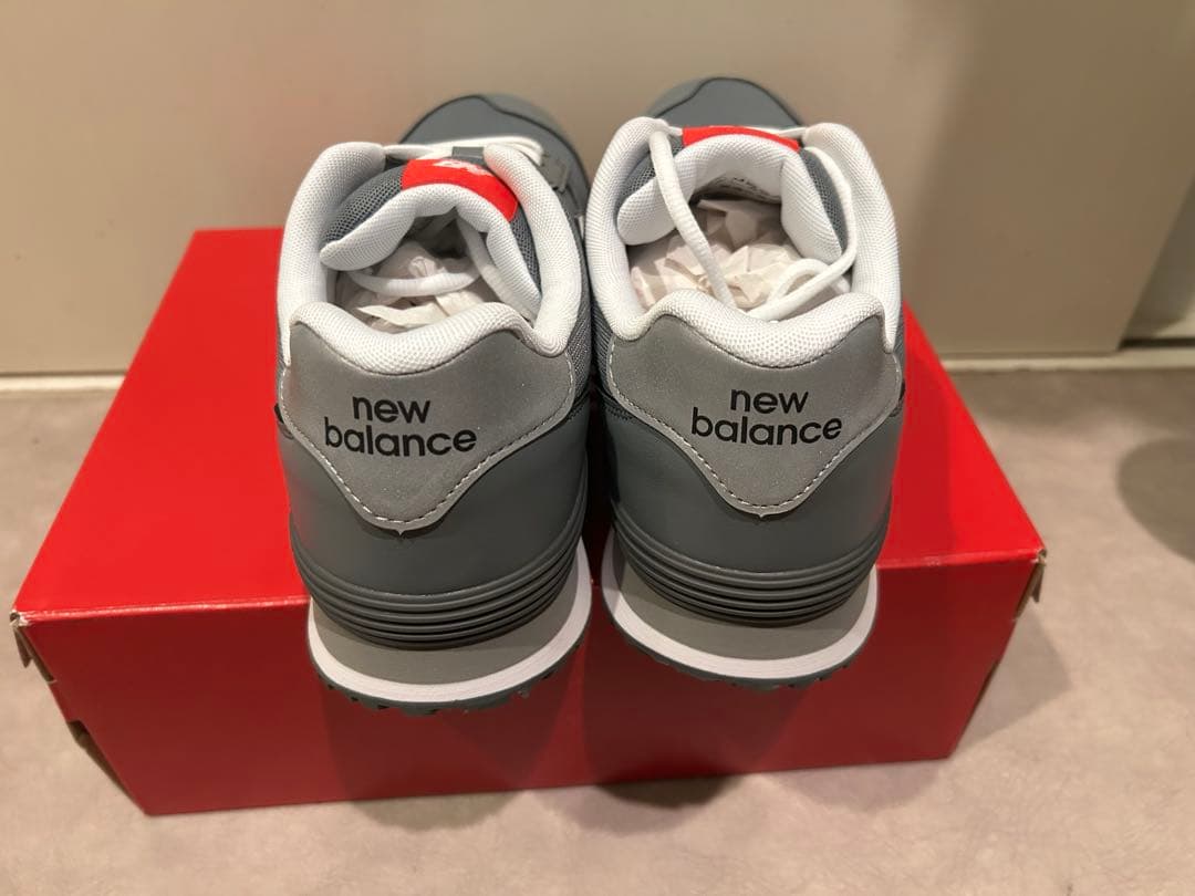 New Balance ML574 安全靴グレー スニーカーサイズ27センチ