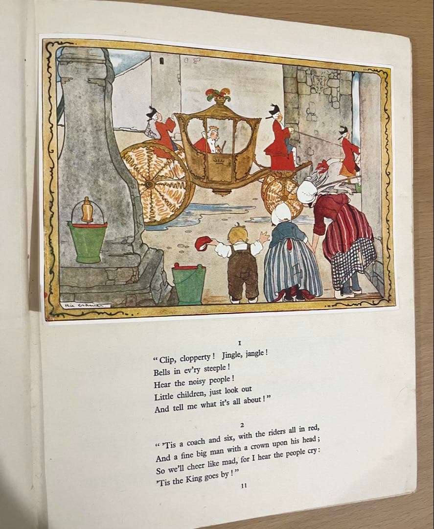 No.354 超希少 洋書 古書 アンティーク オランダ童謡 楽譜 絵本