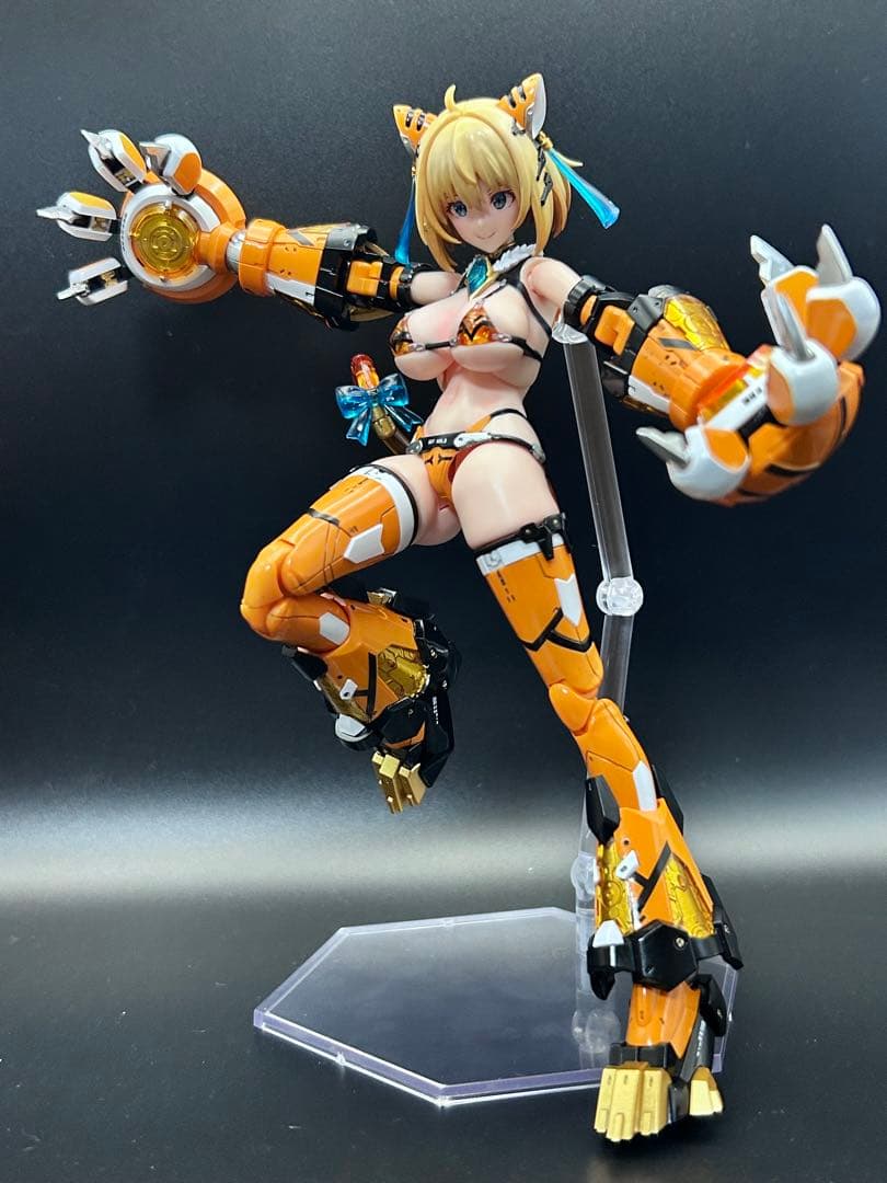 PLAMAX ソフィア F シャーリング 虎アーマーVer 塗装済み完成品