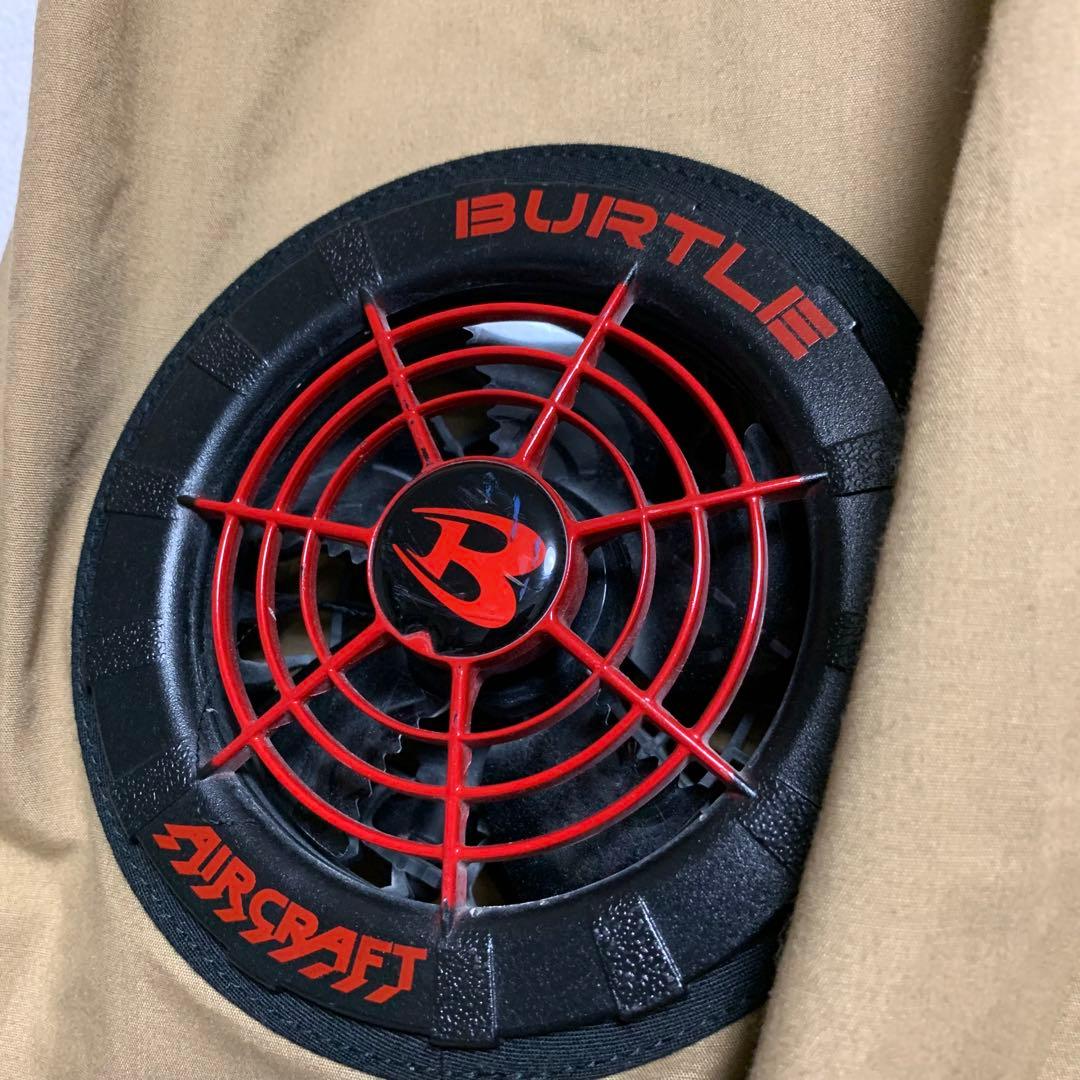 【BURTLE】ファンベスト+バッテリー　セット　空調服　熱中症対策