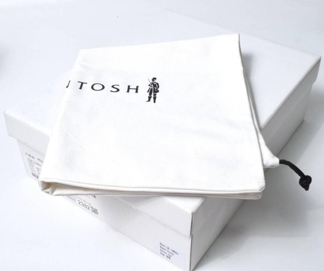 未使用 マッキントッシュ サイドゴア レインブーツ 39（26) TAN タン