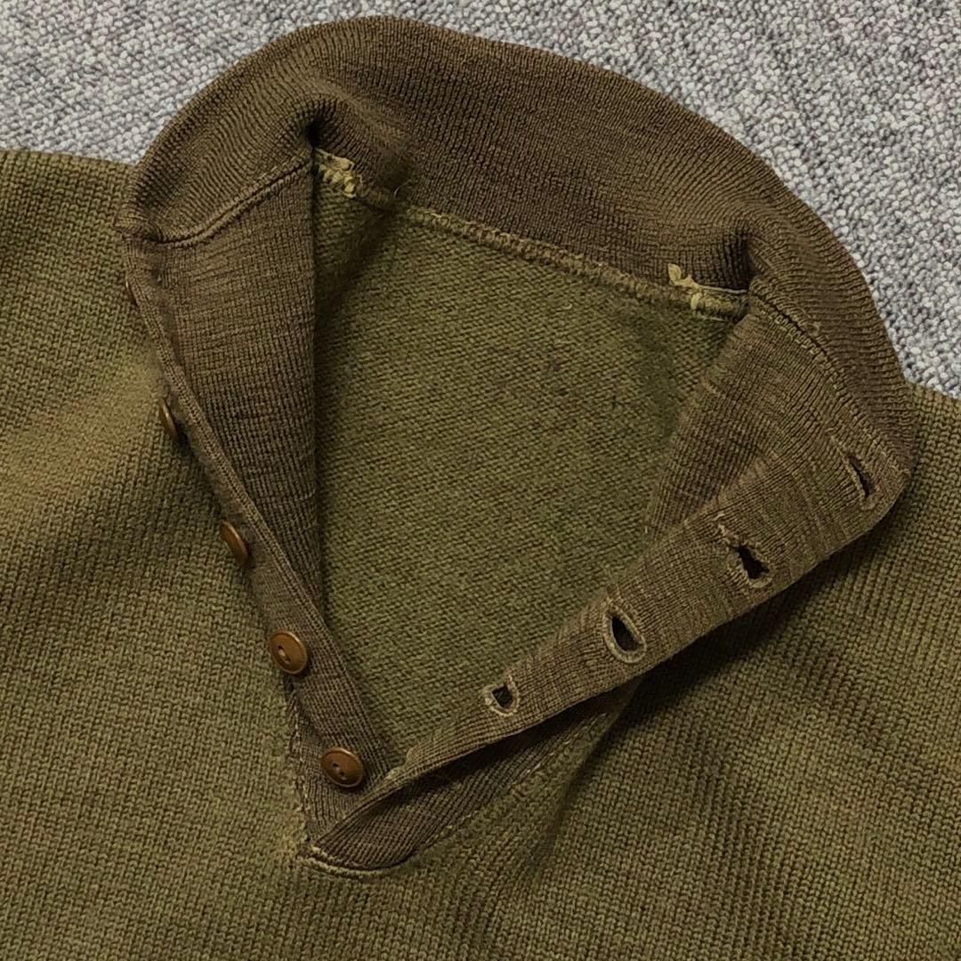 アキ 40's Vintage US ARMY Jeep Sweater