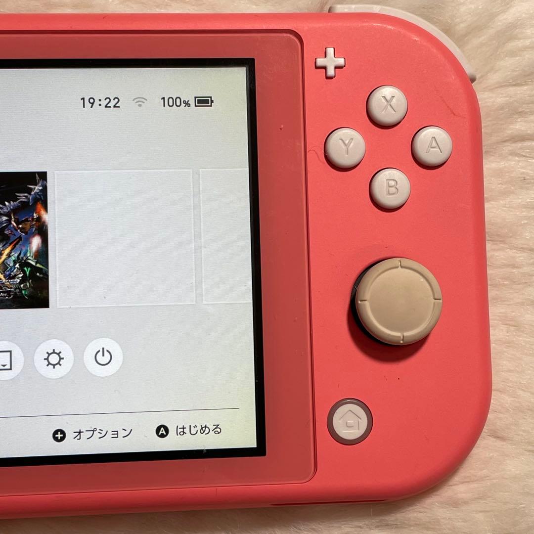 Nintendo Switch Lite コーラルピンク 本体のみ 初期化済み