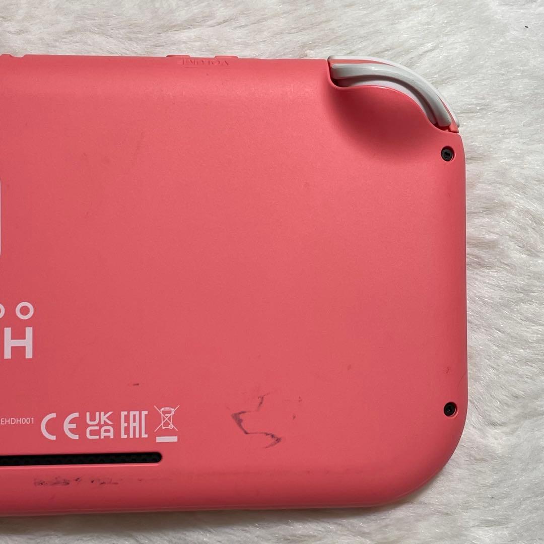 Nintendo Switch Lite コーラルピンク 本体のみ 初期化済み