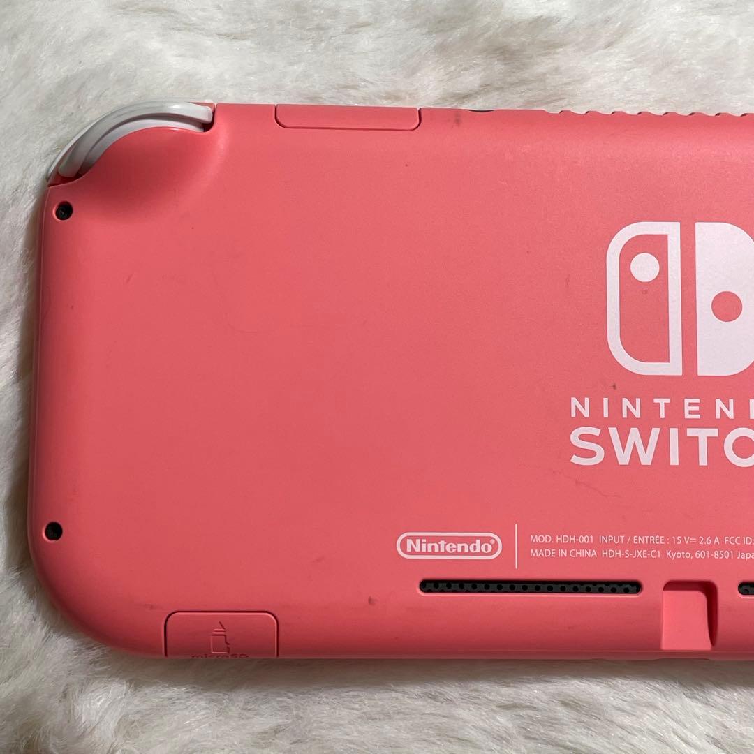 Nintendo Switch Lite コーラルピンク 本体のみ 初期化済み