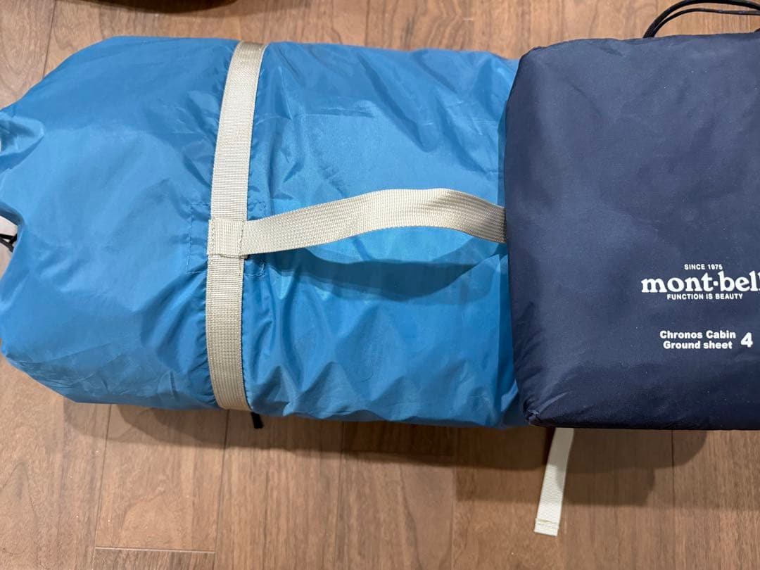 mont-bell クロノスキャビン4 テント グラウンドシート付き
