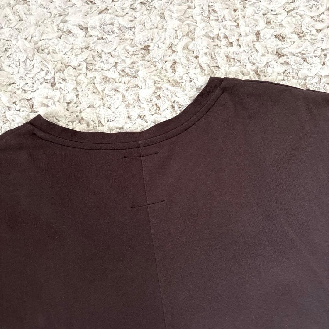 クロスアンドクロス　石田ゆり子　Vネック半袖Ｔ　ハニオ