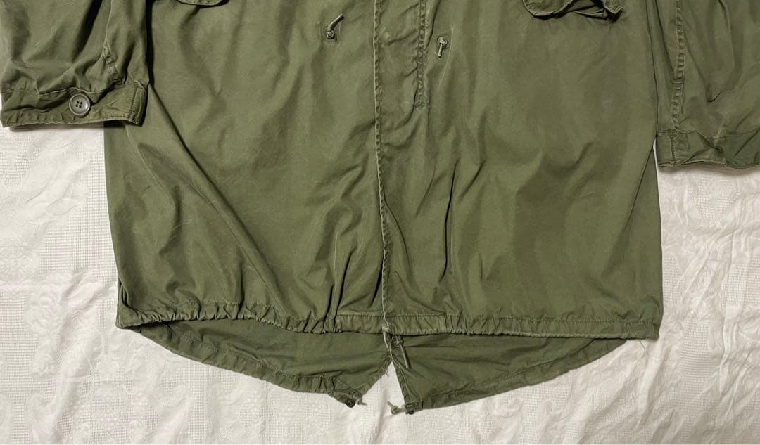80s米軍実物M-65 モッズコート　ミリタリージャケット　アメリカ軍　カーキ