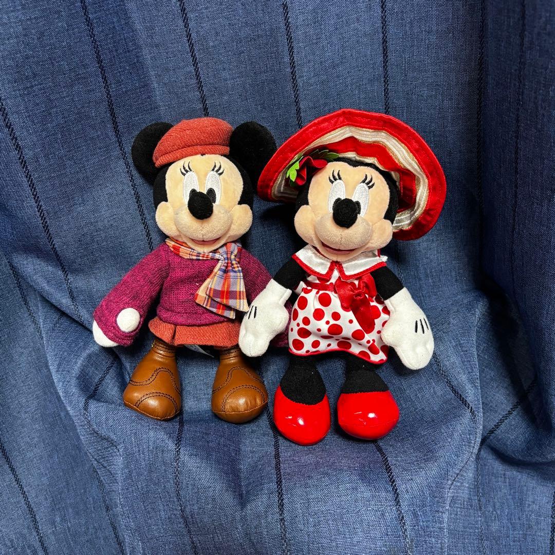 ディズニー　ミニー　スタイルスタジオ　夏　秋　ぬいぐるみバッジ　ミニスタ