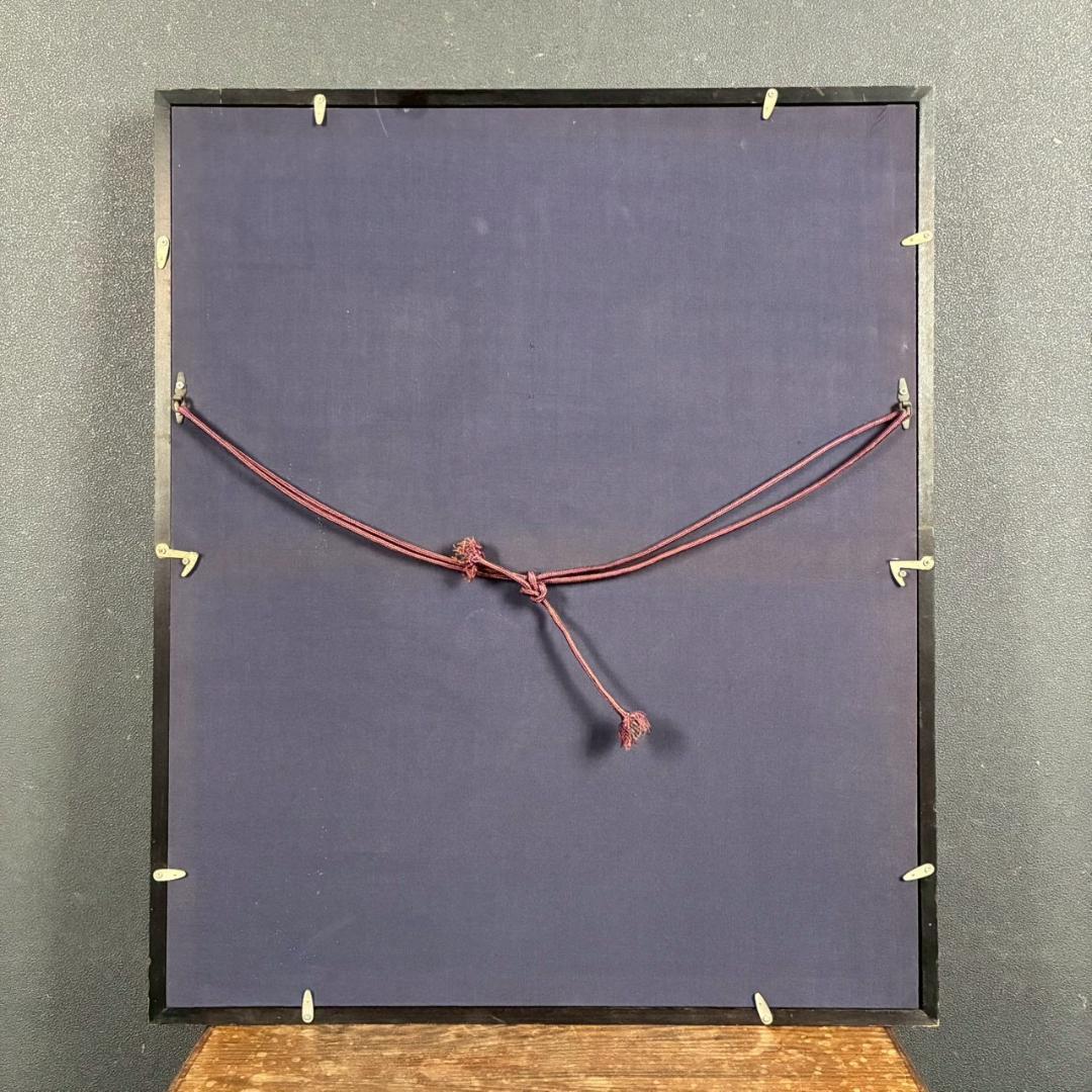 クリフトン・カーフ「雪の屋根」木版画 直筆サイン入 1982年 京都 人気作家