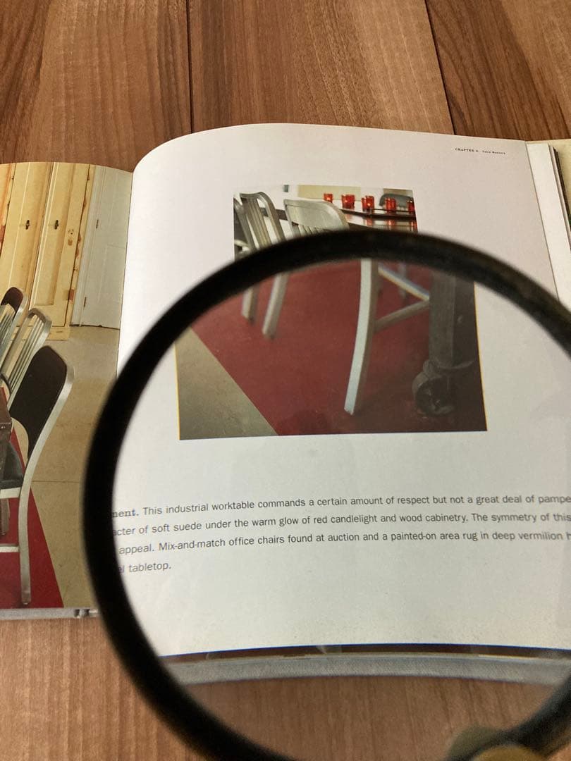 アンティーク虫眼鏡　ルーペ