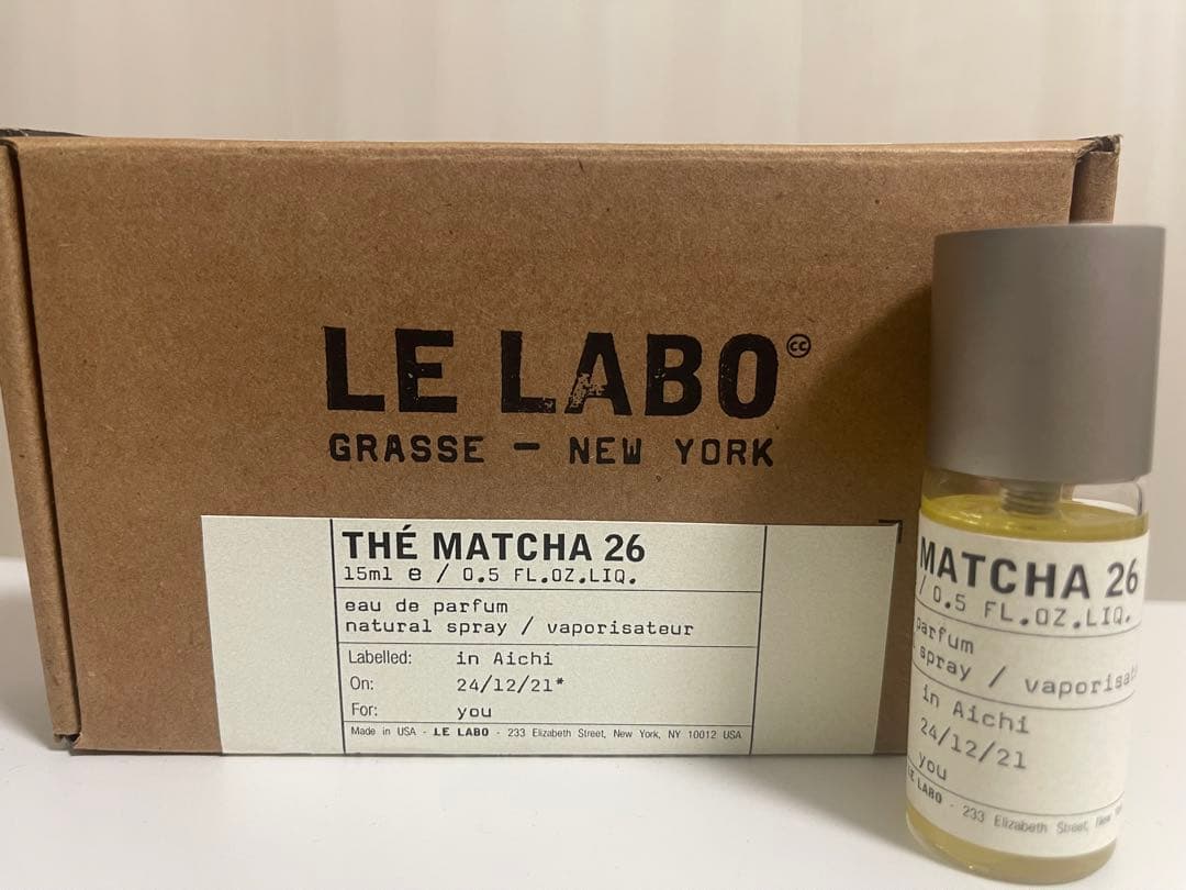 LE LABO MATCHA 26 15ml オードパルファム