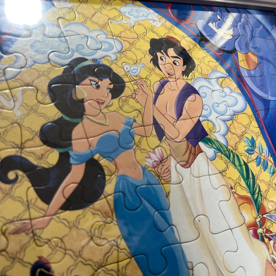 ディズニー　レトロ　アラジン　パズル