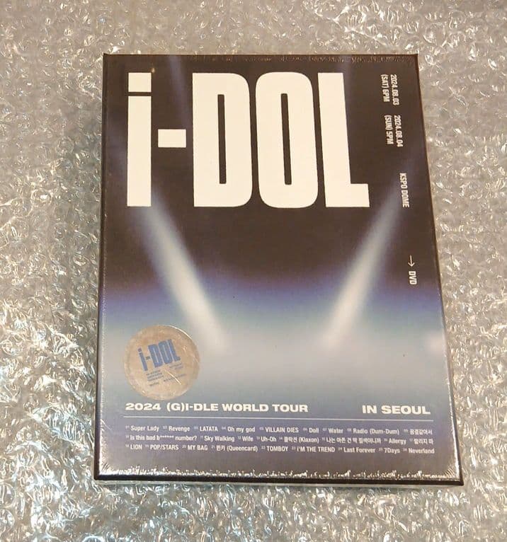 (G)I-DLE WORLD TOUR IN SEOUL DVD 完全数量限定版