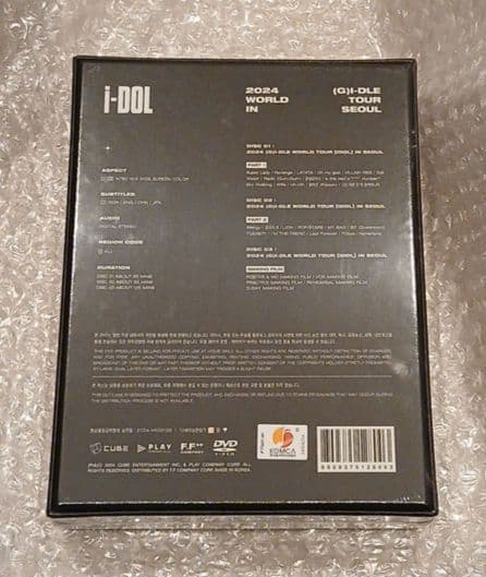 (G)I-DLE WORLD TOUR IN SEOUL DVD 完全数量限定版