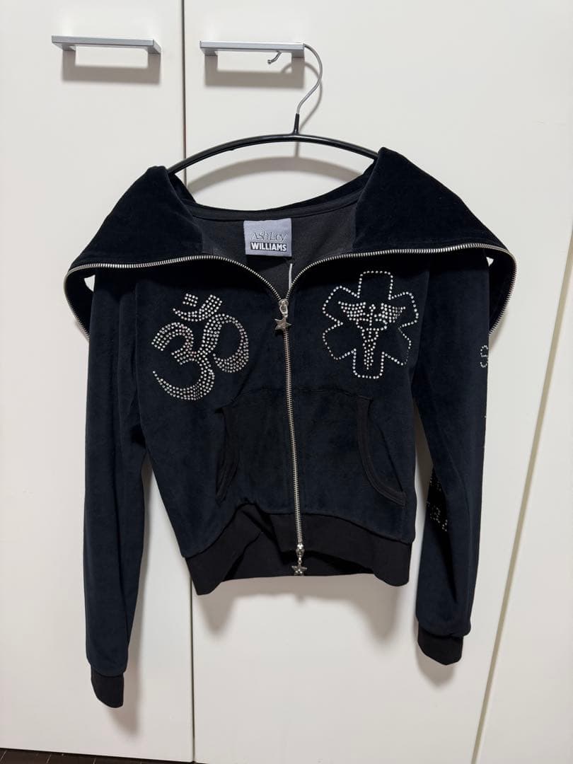 ashley williams LA track top アシュリー　パーカー