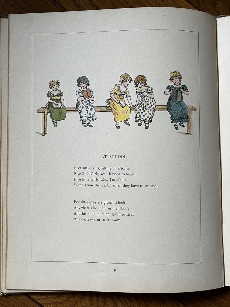 初版？ MARIGOLD GARDEN ケイト・グリーナウェイ 木版絵本＋復刻版