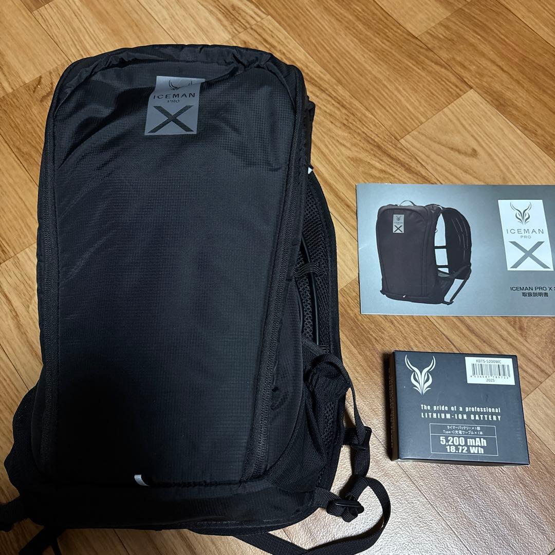 アイスマン PRO-X II ブラック チャージボトル7本