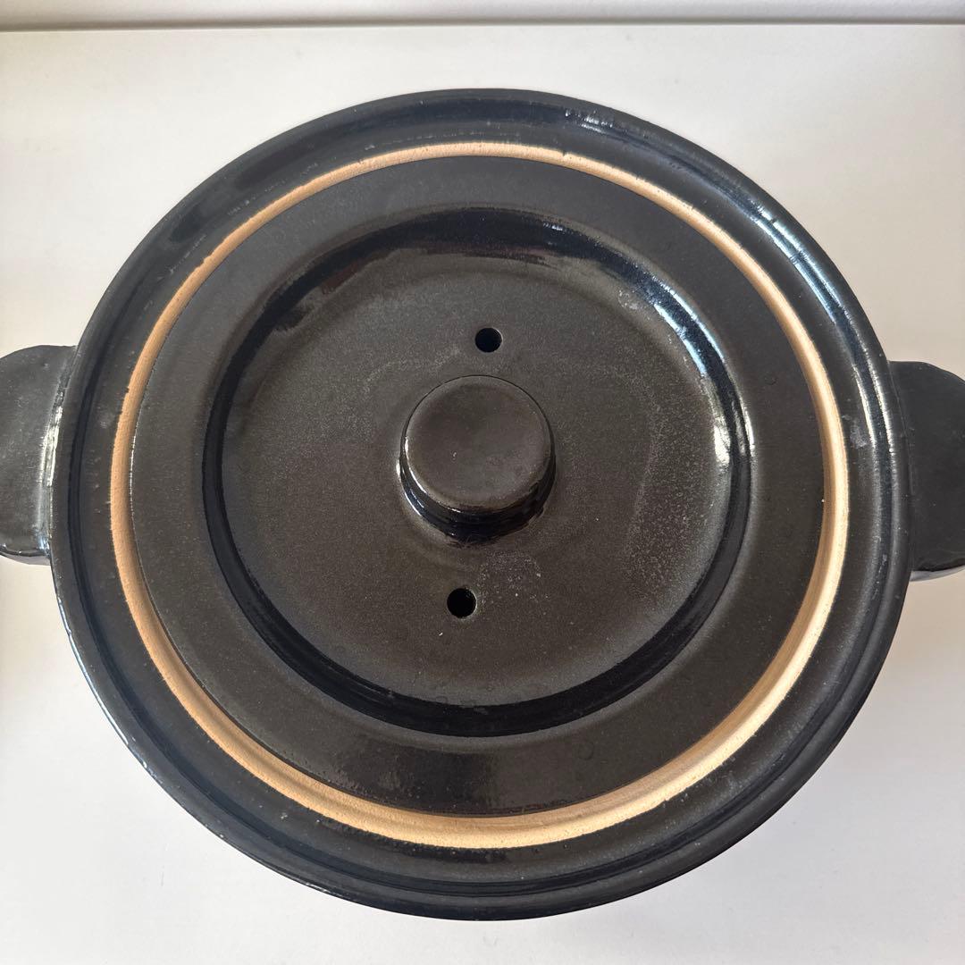 長谷園 かまどさん 土鍋 伊賀焼 3合炊き　美品