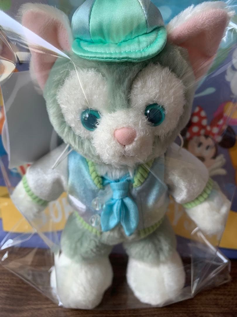 ディズニー　カラフルハピネス　20周年 バケパ　ポージープラッシー ジェラトーニ