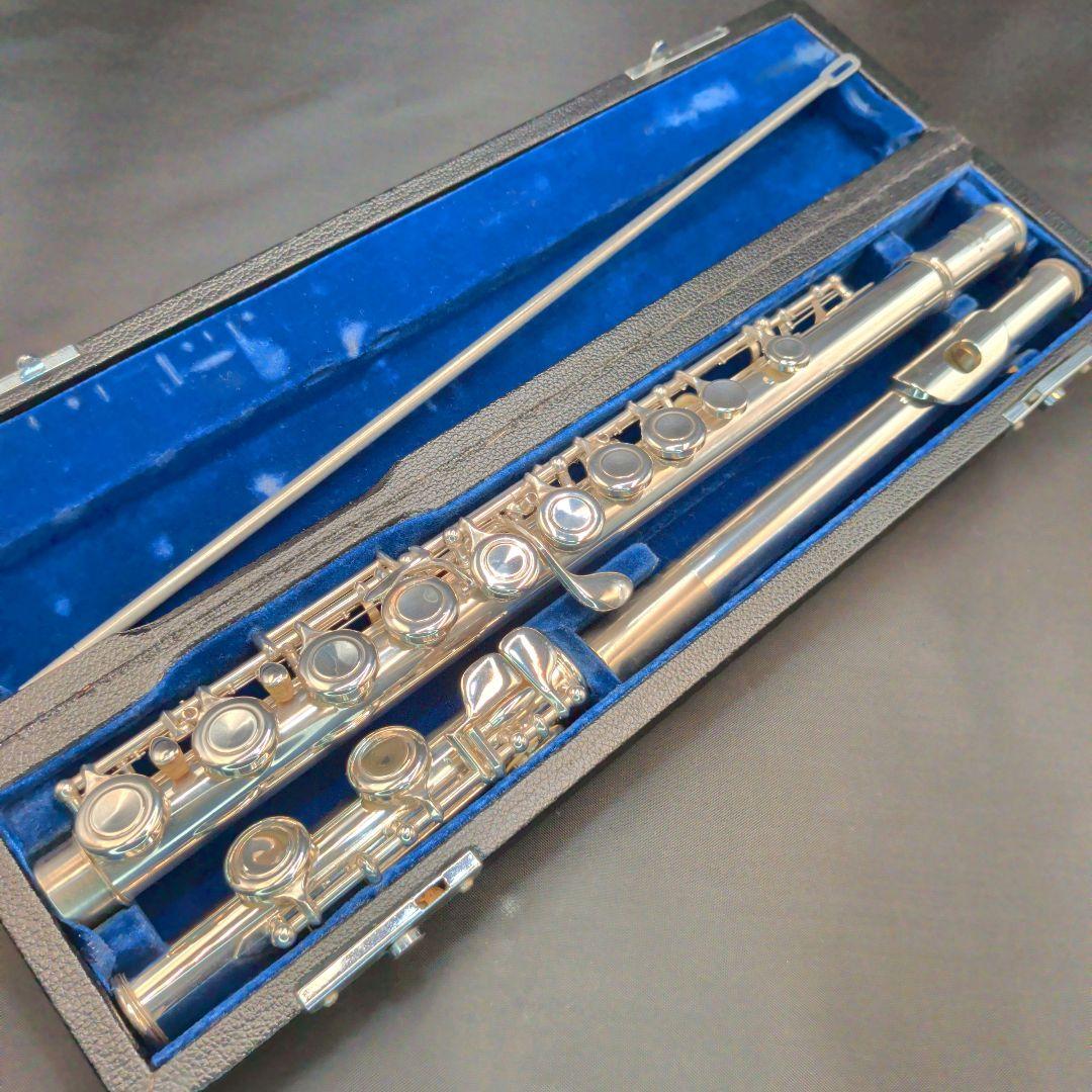 フルート　調整済　カワイKFL142ES（Eメカ.銀メッキ仕様）