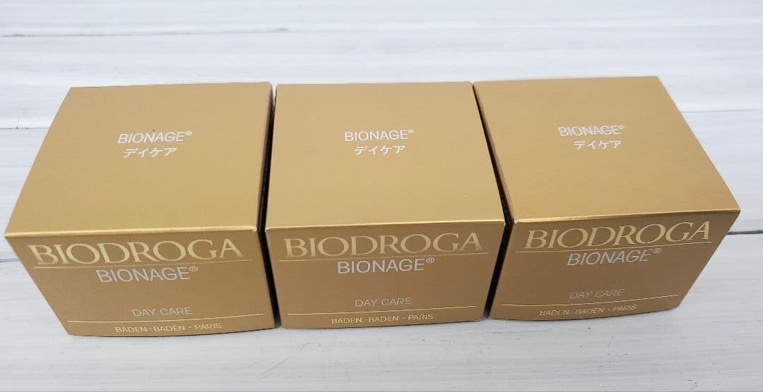 No.45 ビオドラガ　ビオネージュ デイケア 40g×3個　弱油性クリーム