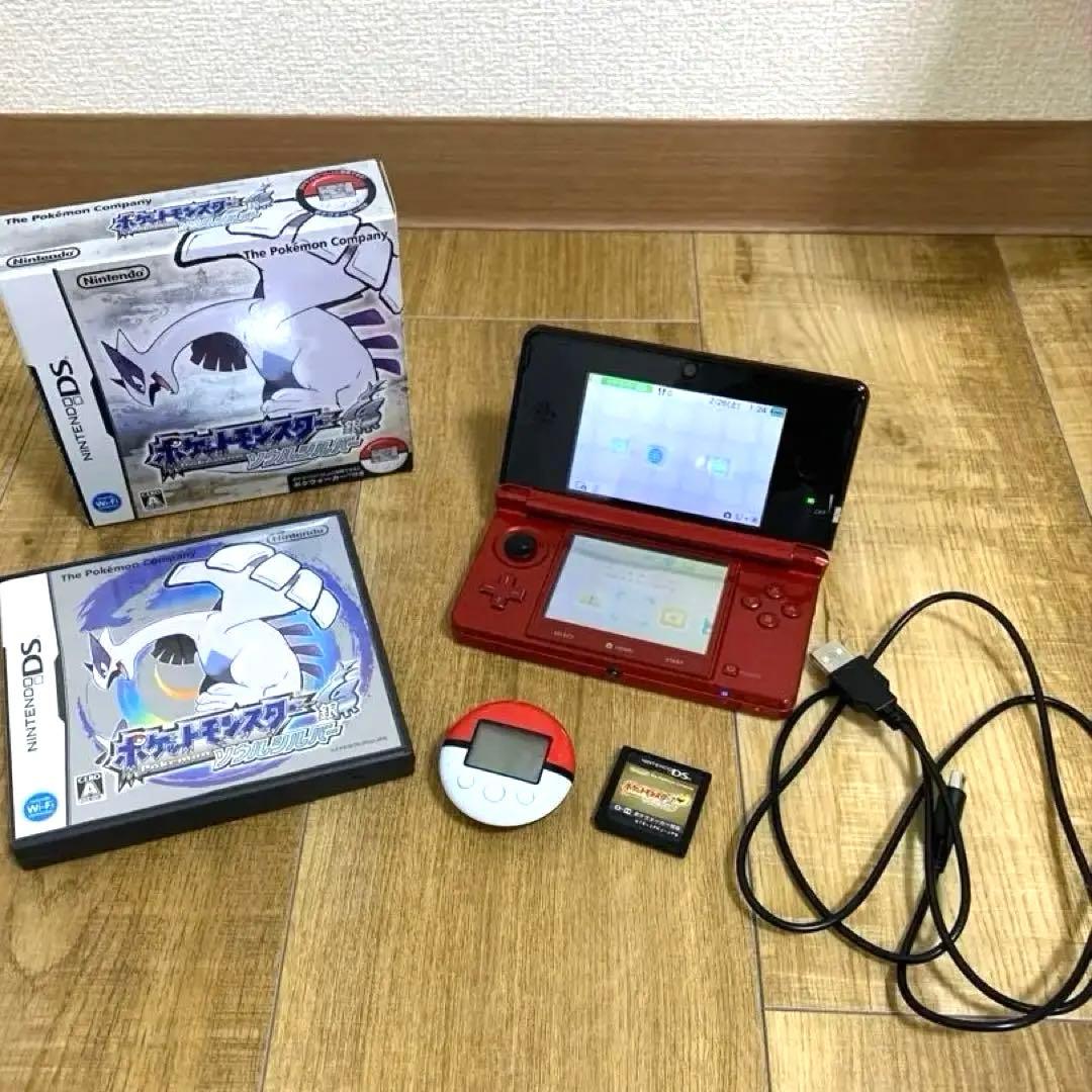 ポケットモンスター　ハートゴールド　ソウルシルバー　ソフト&3DS本体セット