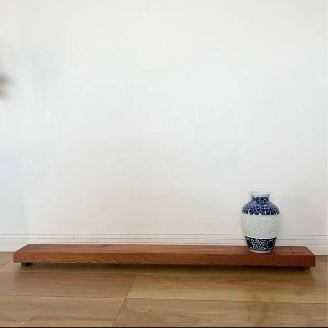 アンティーク 古道具 古家具 展示台 飾り棚 古材 無垢材 ローボード 店舗什器